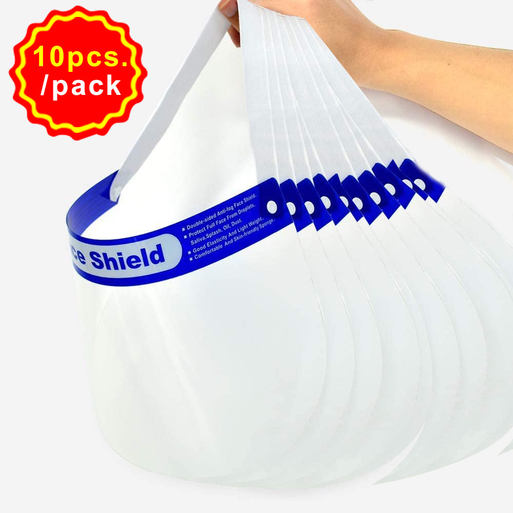 Face Shield with Sponge, PACK, 10pcs/pack OK0430VD