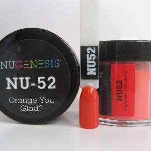 Nugenesis Dipping Powder, NU 052, Orange You Glad?, 2oz MH1005