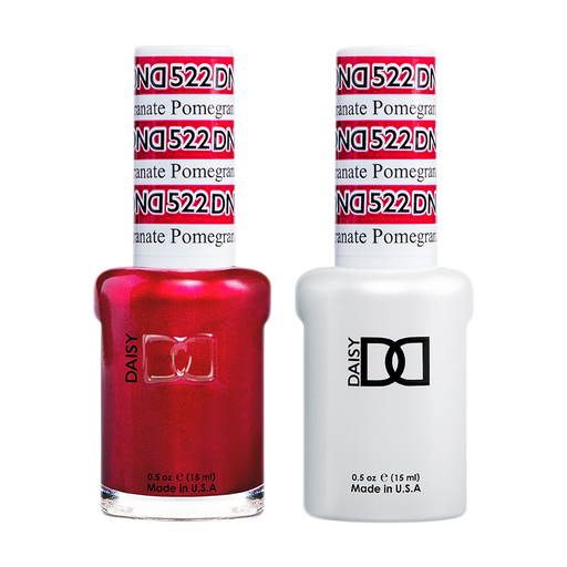 DND Nail Lacquer And Gel Polish, 522, Pomegranate, 0.5oz MY0924