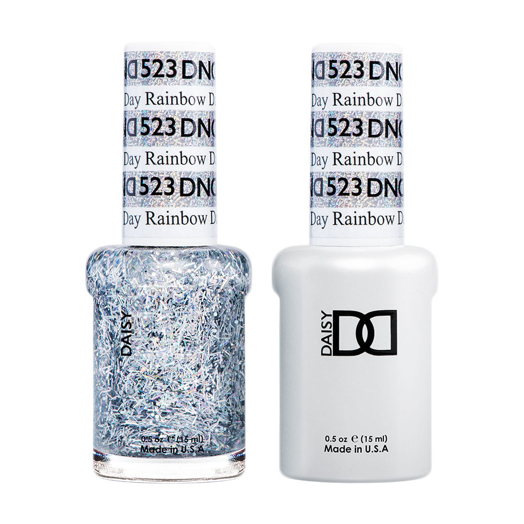 DND Nail Lacquer And Gel Polish, 523, Rainbow Day, 0.5oz MY0924