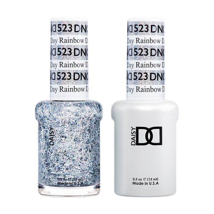 DND Nail Lacquer And Gel Polish, 523, Rainbow Day, 0.5oz MY0924