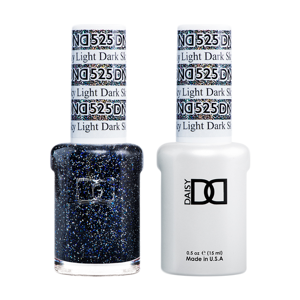 DND Nail Lacquer And Gel Polish, 525, Dark Sky Light, 0.5oz MY0924