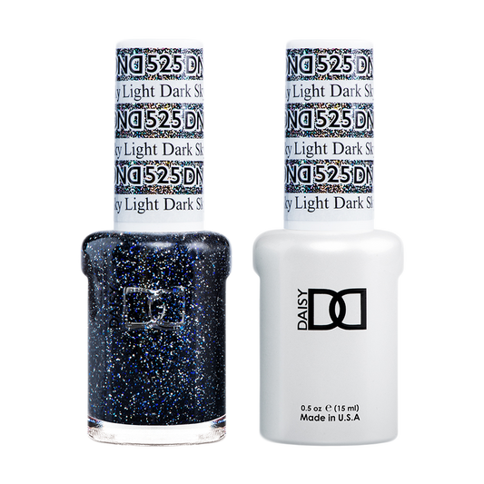 DND Nail Lacquer And Gel Polish, 525, Dark Sky Light, 0.5oz MY0924