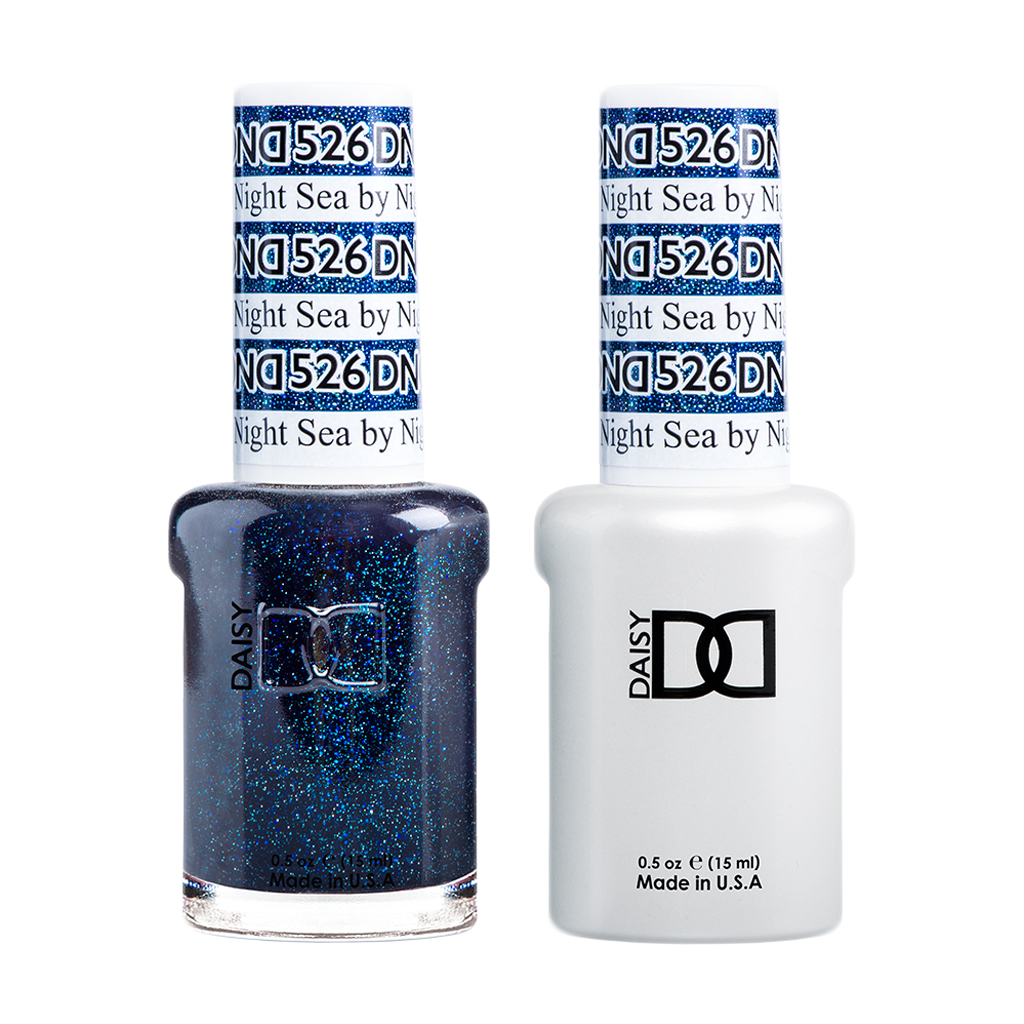 DND Nail Lacquer And Gel Polish, 526, Sea By Night, 0.5oz MY0924