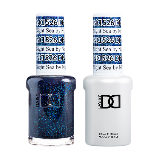 DND Nail Lacquer And Gel Polish, 526, Sea By Night, 0.5oz MY0924