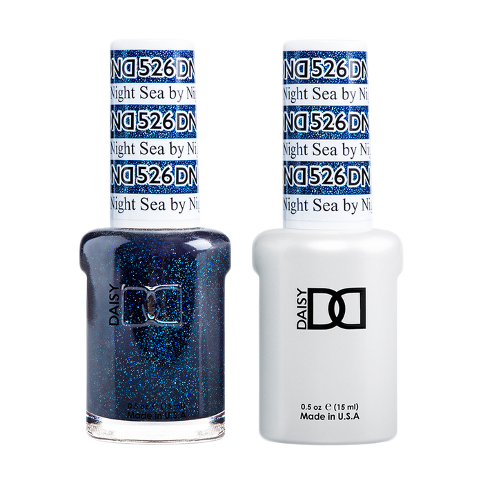 DND Nail Lacquer And Gel Polish, 526, Sea By Night, 0.5oz MY0924