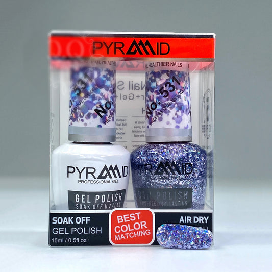 Pyramid Gel Polish + Nail Lacquer, 531, 0.5oz OK1021MD