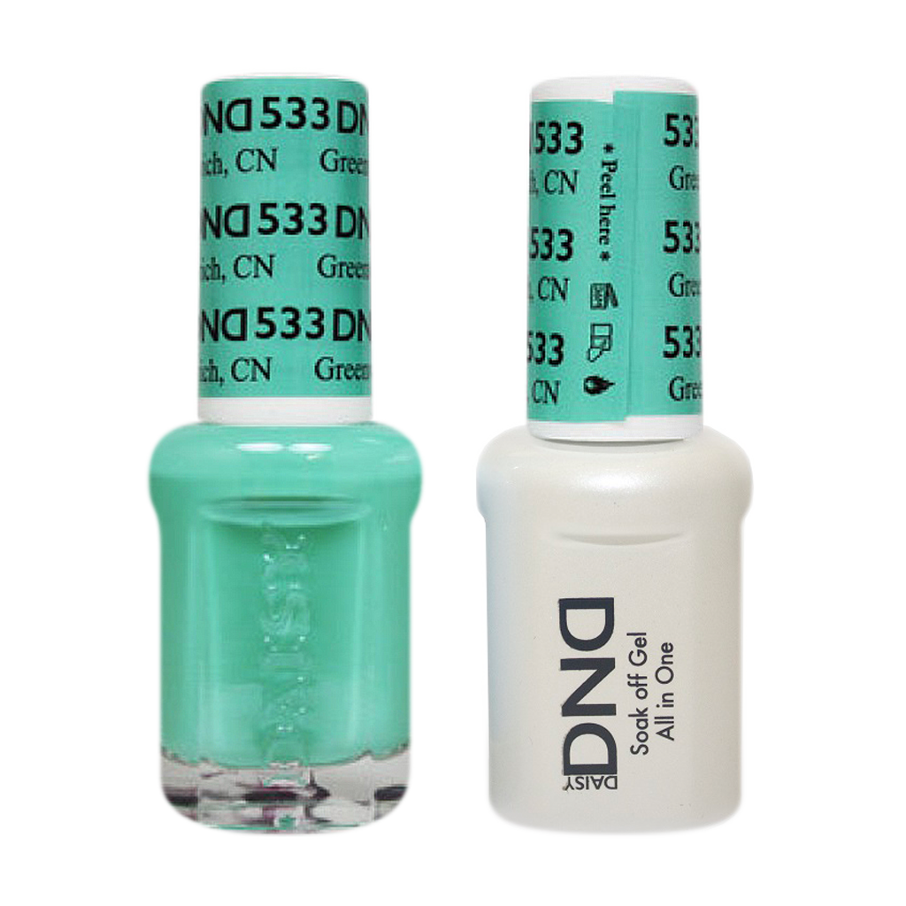 DND Nail Lacquer And Gel Polish, 533, Greenwich, 0.5oz MY0924