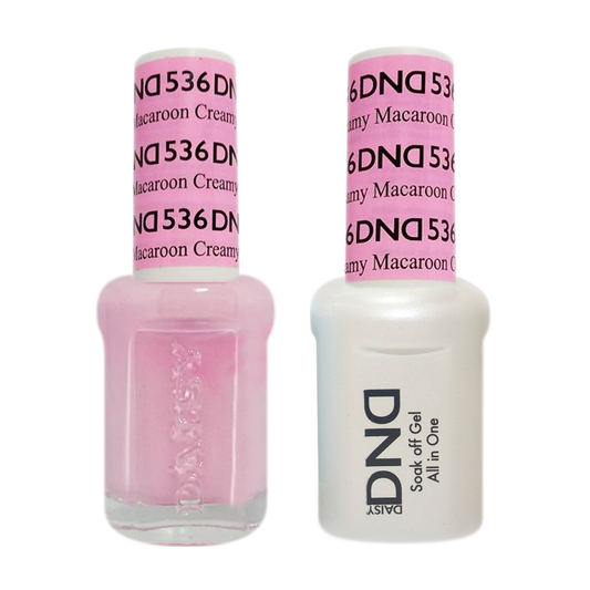 DND Nail Lacquer And Gel Polish, 536, Misty Rose, 0.5oz MY0924