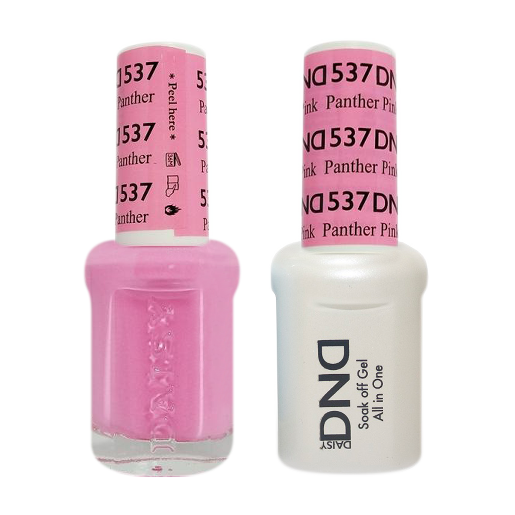 DND Nail Lacquer And Gel Polish, 537, Panther Pink, 0.5oz MY0924