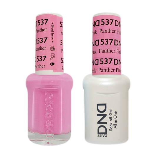 DND Nail Lacquer And Gel Polish, 537, Panther Pink, 0.5oz MY0924