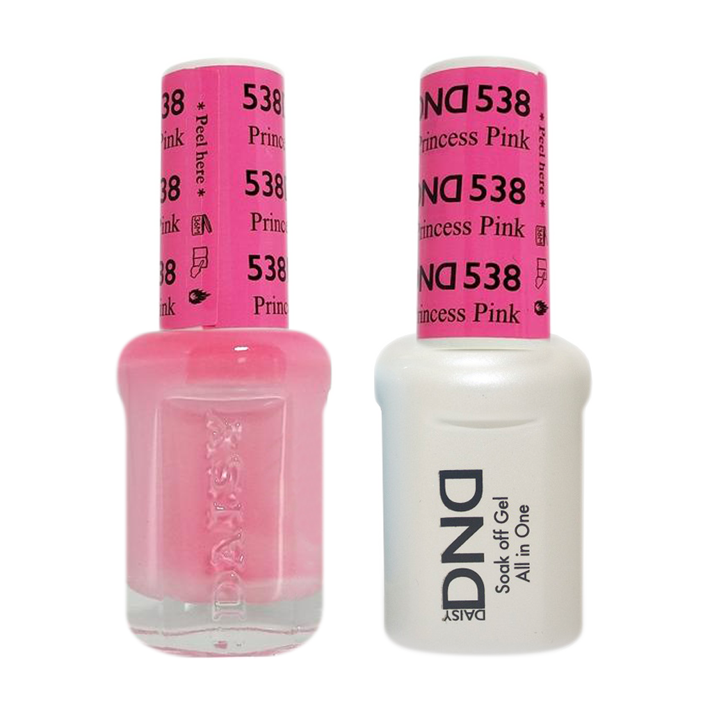 DND Nail Lacquer And Gel Polish, 538, Princess Pin, 0.5oz MY0924