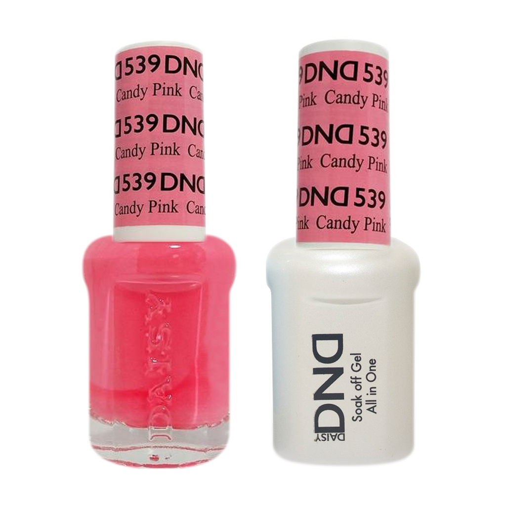 DND Nail Lacquer And Gel Polish, 539, Candy Pink, 0.5oz MY0924