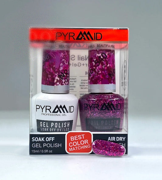 Pyramid Gel Polish + Nail Lacquer, 540, 0.5oz OK1021MD