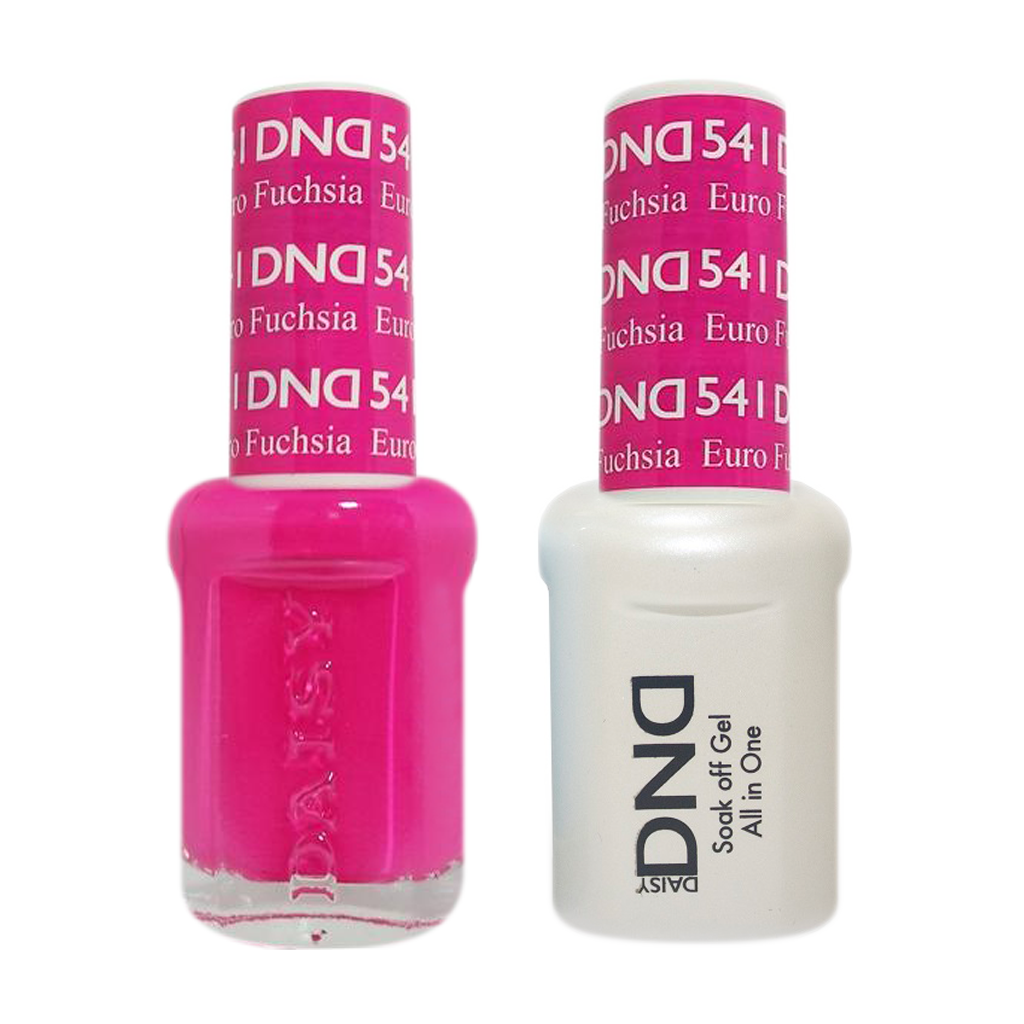 DND Nail Lacquer And Gel Polish, 541, Euro Fuchsia, 0.5oz MY0924