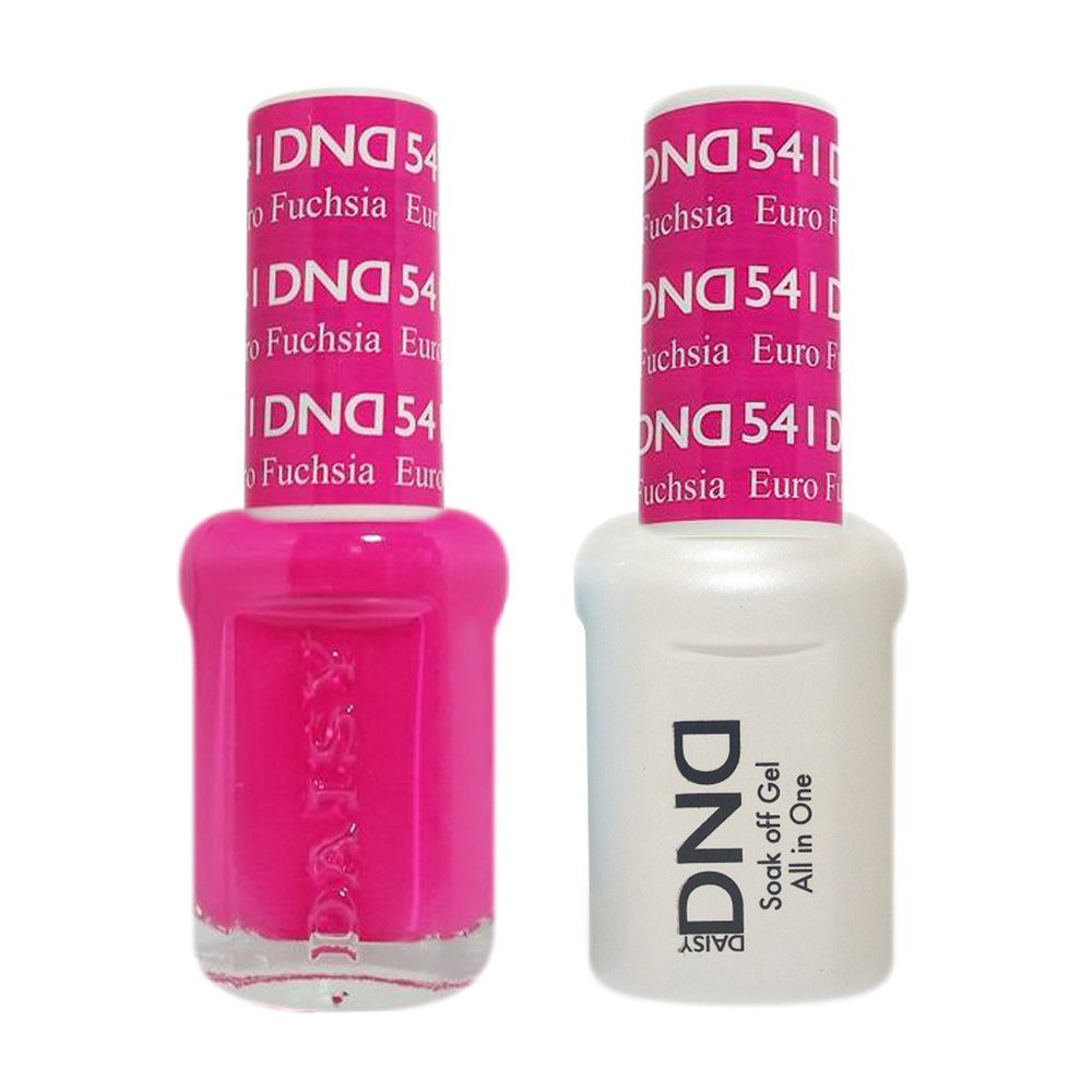 DND Nail Lacquer And Gel Polish, 541, Euro Fuchsia, 0.5oz MY0924