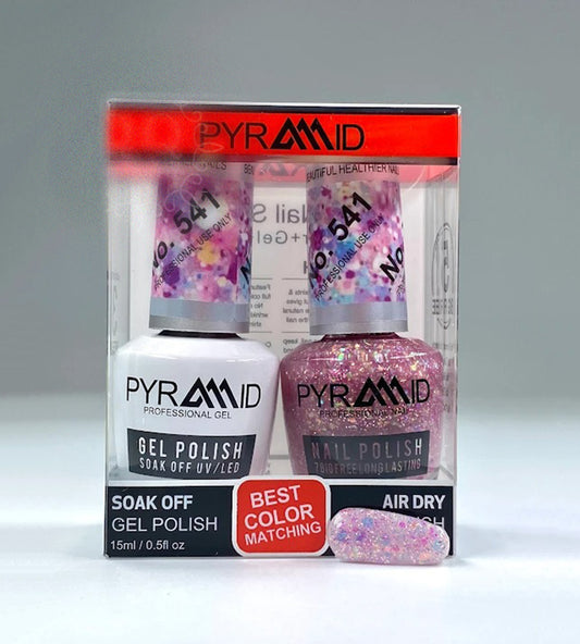 Pyramid Gel Polish + Nail Lacquer, 541, 0.5oz OK1021MD