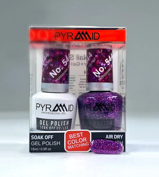 Pyramid Gel Polish + Nail Lacquer, 544, 0.5oz OK1021MD