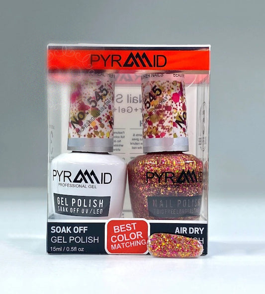 Pyramid Gel Polish + Nail Lacquer, 545, 0.5oz OK1021MD