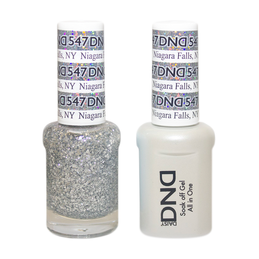 DND Nail Lacquer And Gel Polish, 547, Niagara Falls, 0.5oz MY0924