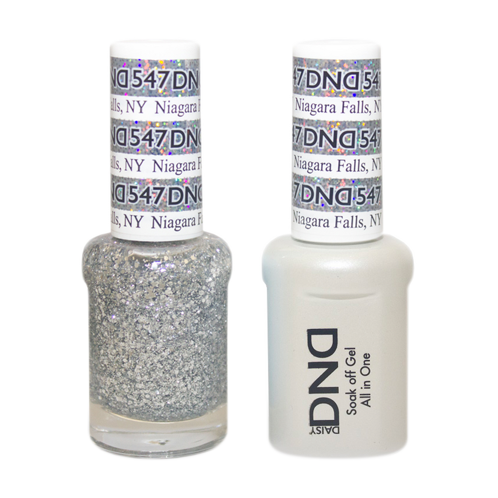 DND Nail Lacquer And Gel Polish, 547, Niagara Falls, 0.5oz MY0924