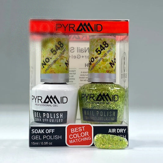 Pyramid Gel Polish + Nail Lacquer, 548, 0.5oz OK1021MD