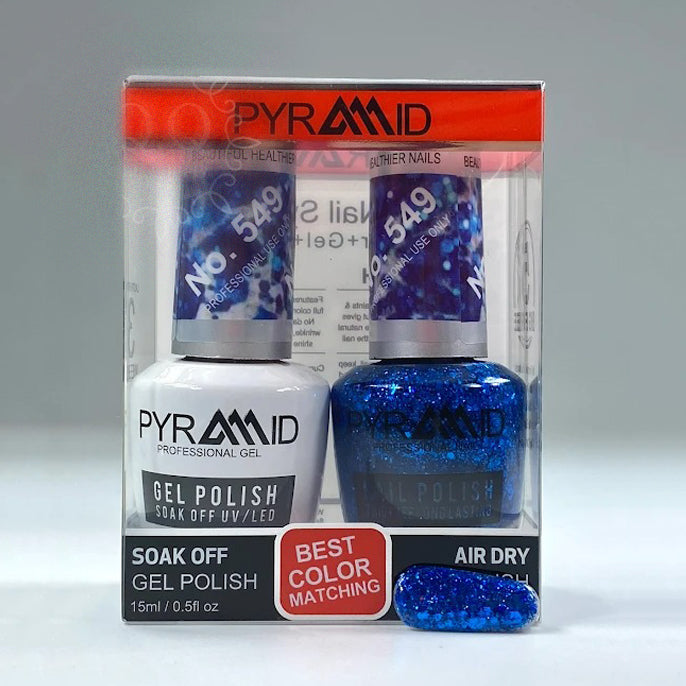 Pyramid Gel Polish + Nail Lacquer, 549, 0.5oz OK1021MD