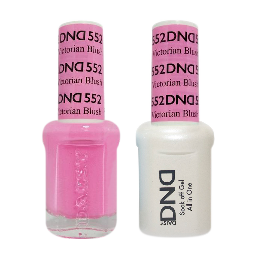 DND Nail Lacquer And Gel Polish, 552, Victorian Blush, 0.5oz MY0924