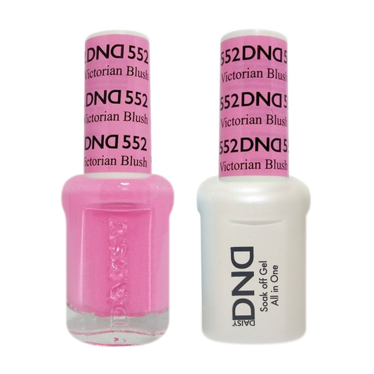 DND Nail Lacquer And Gel Polish, 552, Victorian Blush, 0.5oz MY0924