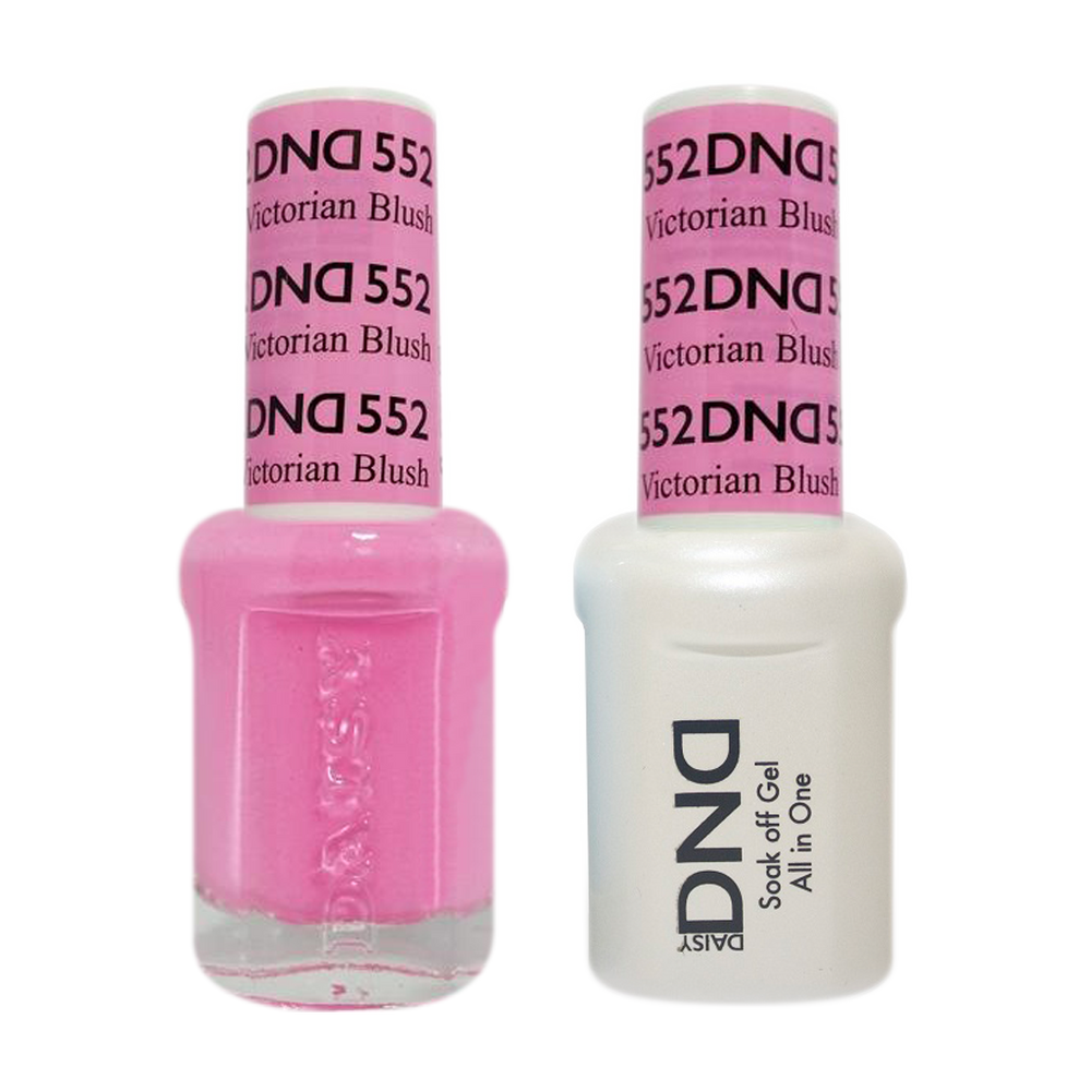 DND Nail Lacquer And Gel Polish, 552, Victorian Blush, 0.5oz MY0924