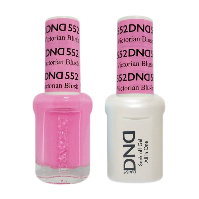 DND Nail Lacquer And Gel Polish, 552, Victorian Blush, 0.5oz MY0924