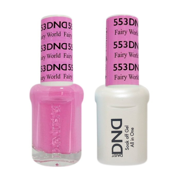 DND Nail Lacquer And Gel Polish, 553, Fairy World, 0.5oz MY0924