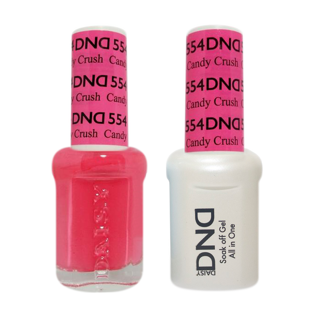 DND Nail Lacquer And Gel Polish, 554, Candy Crush, 0.5oz MY0924