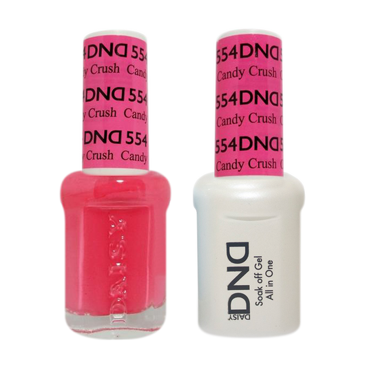 DND Nail Lacquer And Gel Polish, 554, Candy Crush, 0.5oz MY0924