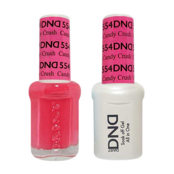 DND Nail Lacquer And Gel Polish, 554, Candy Crush, 0.5oz MY0924