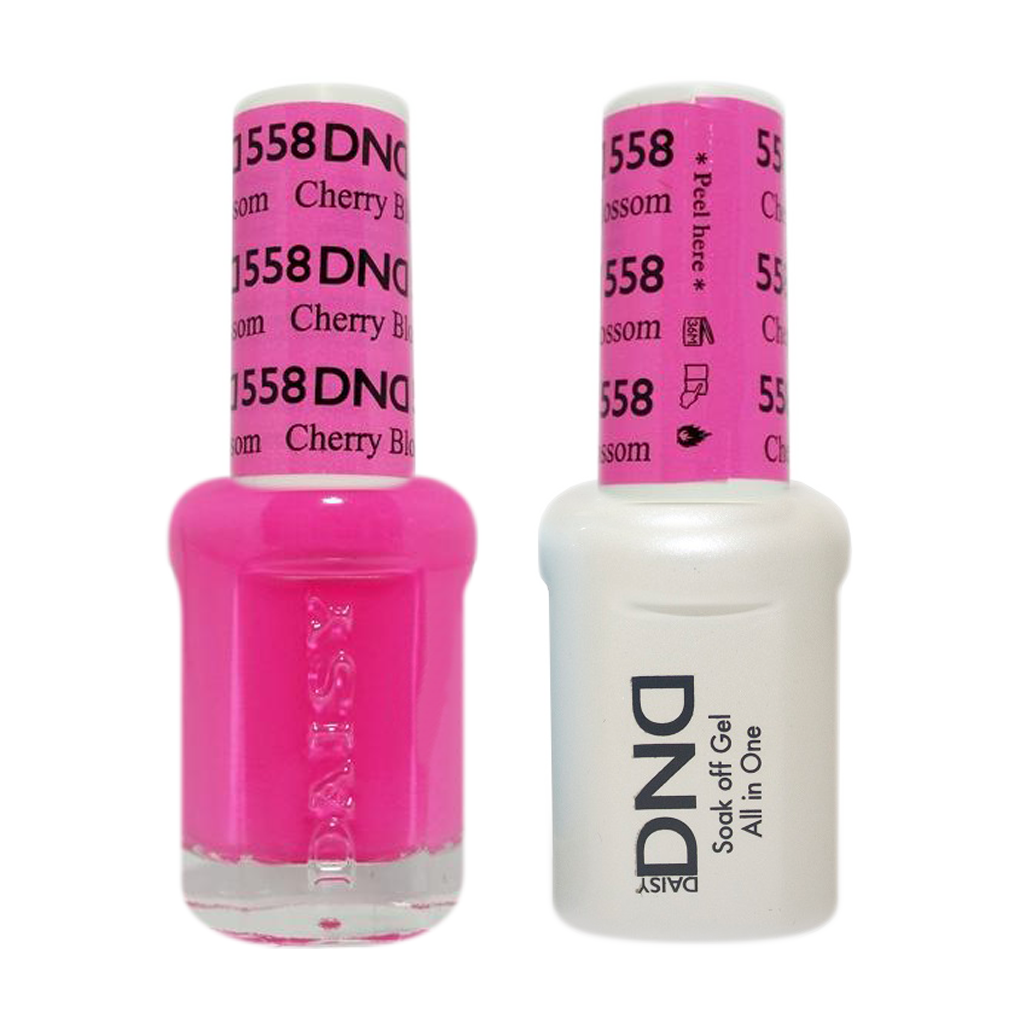 DND Nail Lacquer And Gel Polish, 558, Cherry Blossom, 0.5oz MY0924