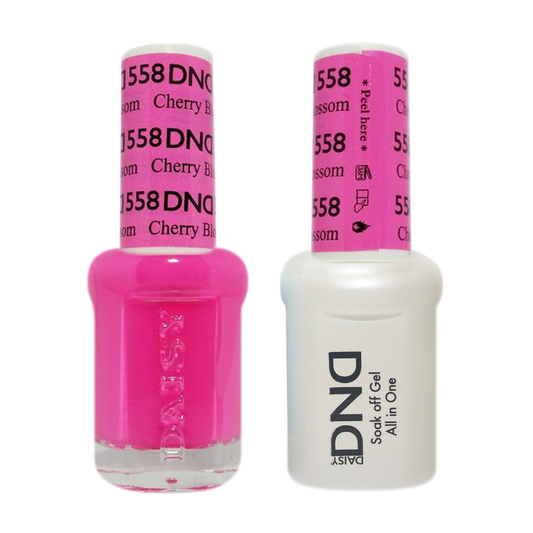 DND Nail Lacquer And Gel Polish, 558, Cherry Blossom, 0.5oz MY0924