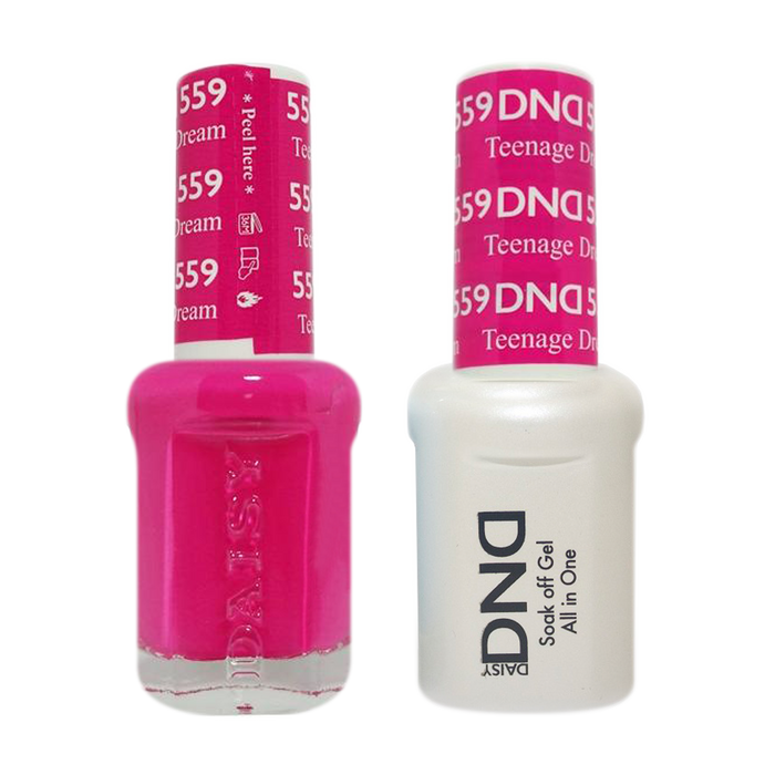 DND Nail Lacquer And Gel Polish, 559, Teenage Dream, 0.5oz MY0924
