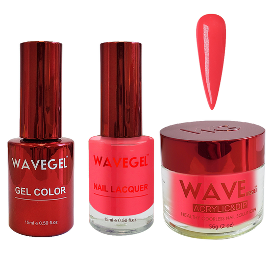 Wave Gel 4in1 Dipping Powder + Gel Polish + Nail Lacquer, QUEEN Collection, 055, Monarchy