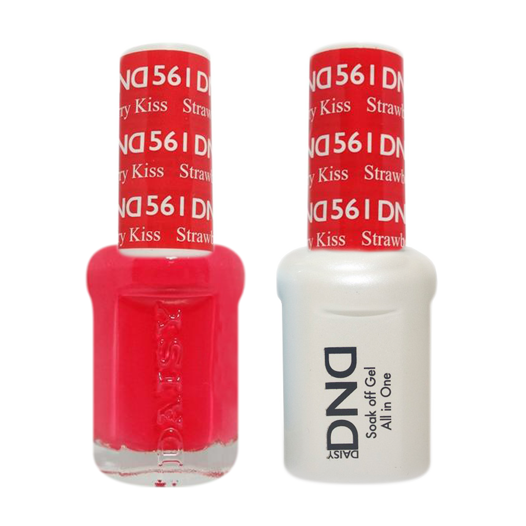 DND Nail Lacquer And Gel Polish, 561, Strawberry Kiss, 0.5oz MY0924