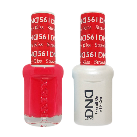 DND Nail Lacquer And Gel Polish, 561, Strawberry Kiss, 0.5oz MY0924