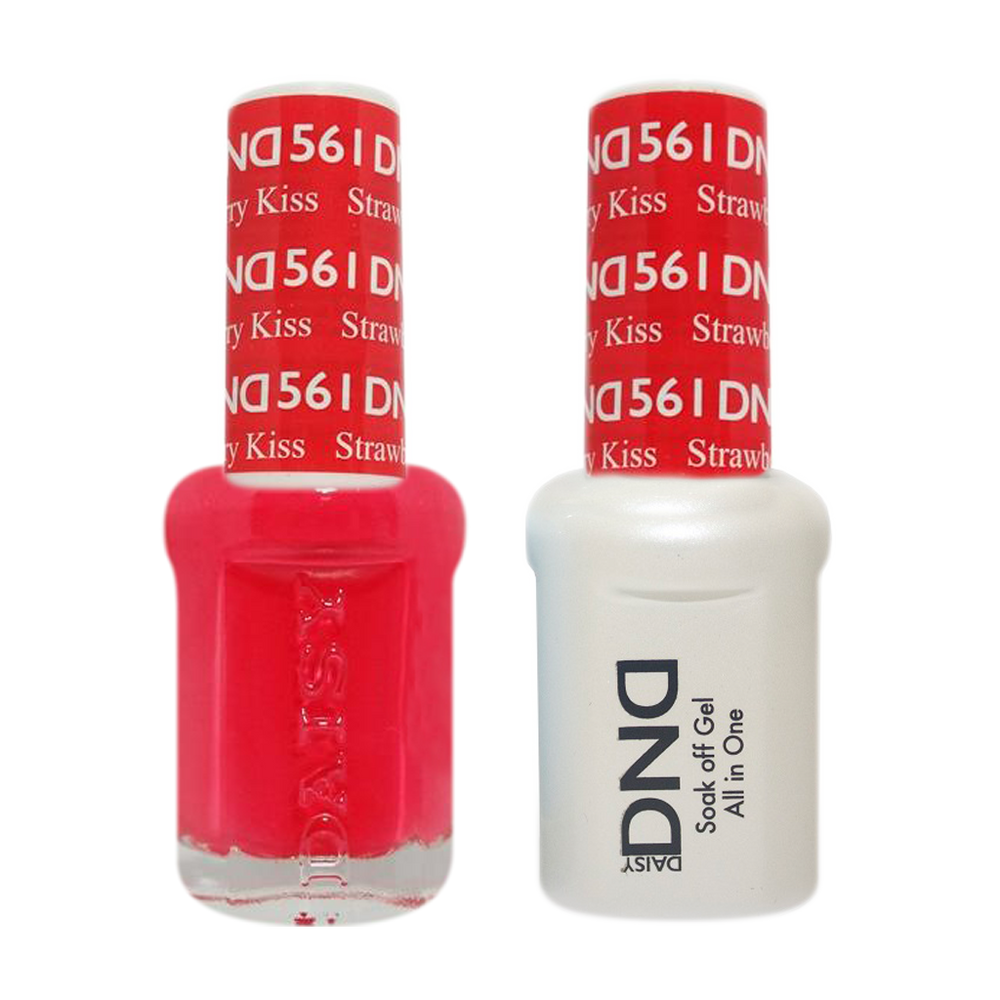DND Nail Lacquer And Gel Polish, 561, Strawberry Kiss, 0.5oz MY0924