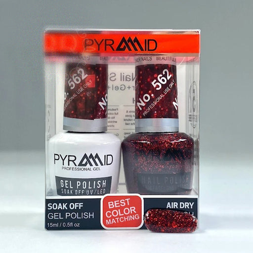 Pyramid Gel Polish + Nail Lacquer, 562, 0.5oz OK1021MD