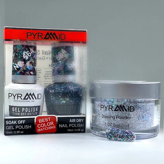 Pyramid 3in1 Dipping Powder + Gel Polish + Nail Lacquer, 564 OK1021MD