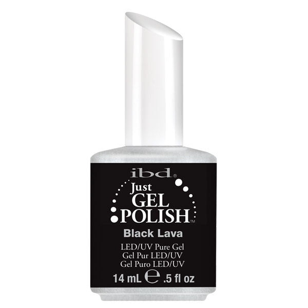 IBD Just Gel Polish, 56507, Black Lava, 0.5oz KK1022