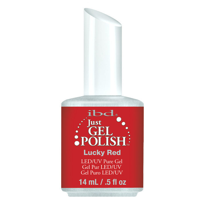 IBD Just Gel Polish, 56584, Lucky Red, 0.5oz KK1022