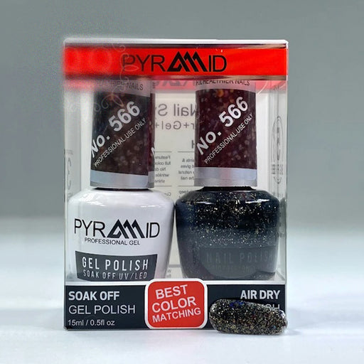 Pyramid Gel Polish + Nail Lacquer, 566, 0.5oz OK1021MD