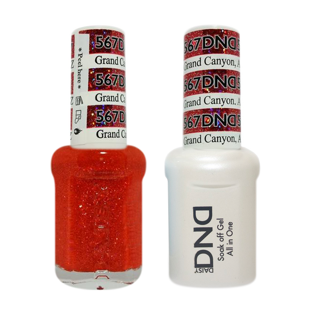 DND Nail Lacquer And Gel Polish, 567, Grand Canyon, 0.5oz MY0924