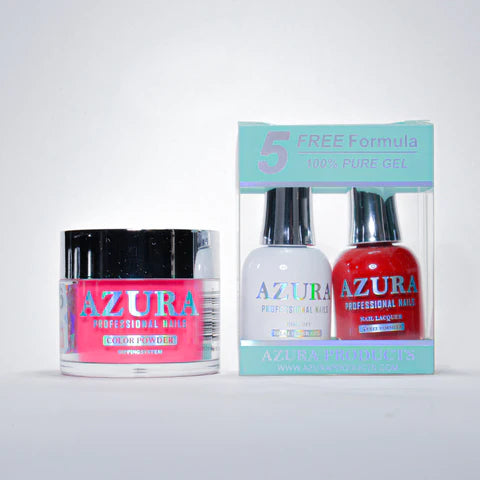 Azura 3in1 Dipping Powder + Gel Polish + Nail Lacquer, 056