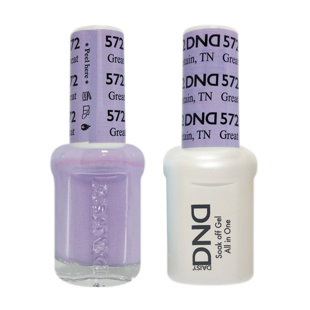 DND Nail Lacquer And Gel Polish, 572, Great Mountain, 0.5oz MY0924